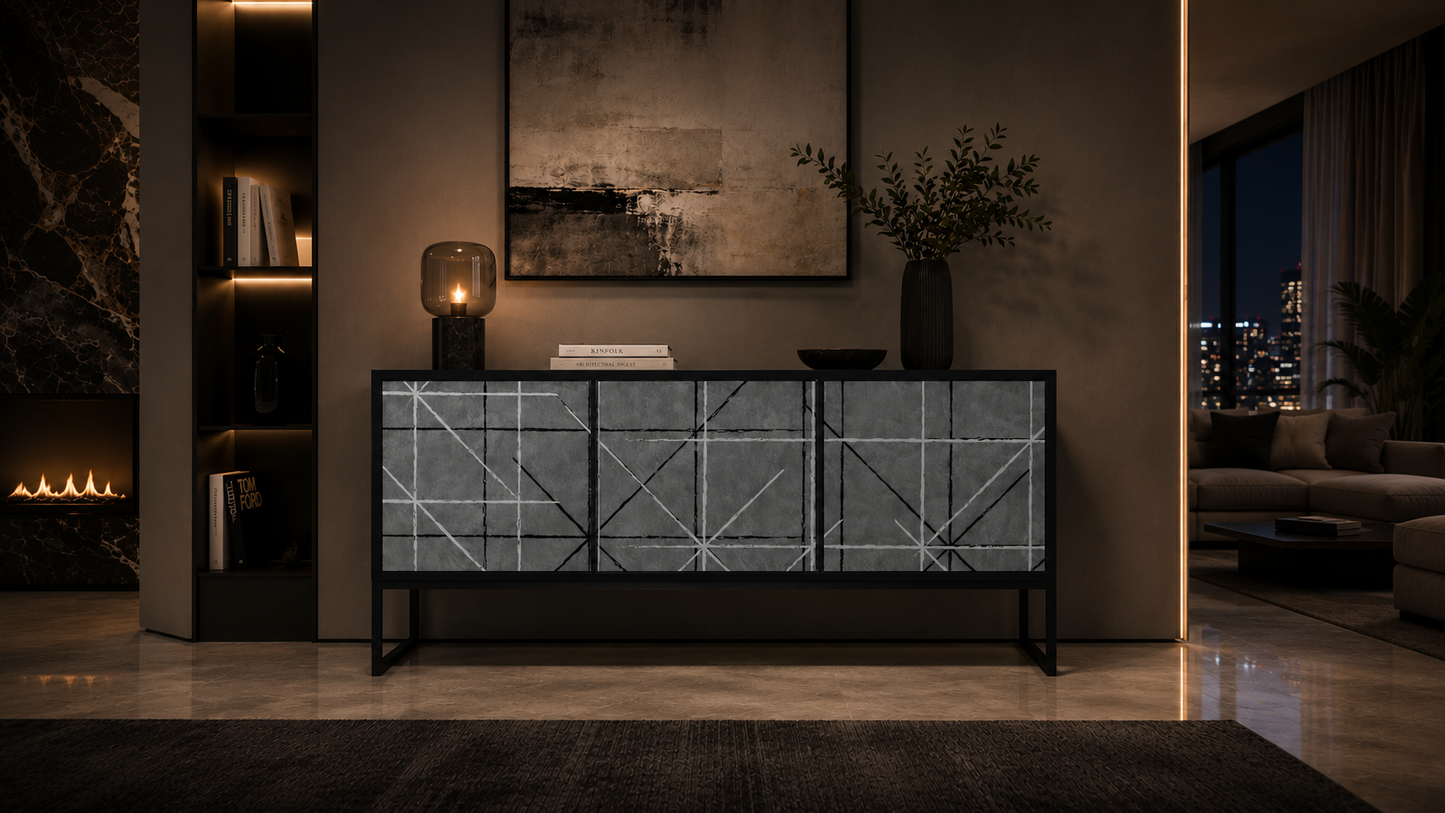 Low Sideboard 3 Doors