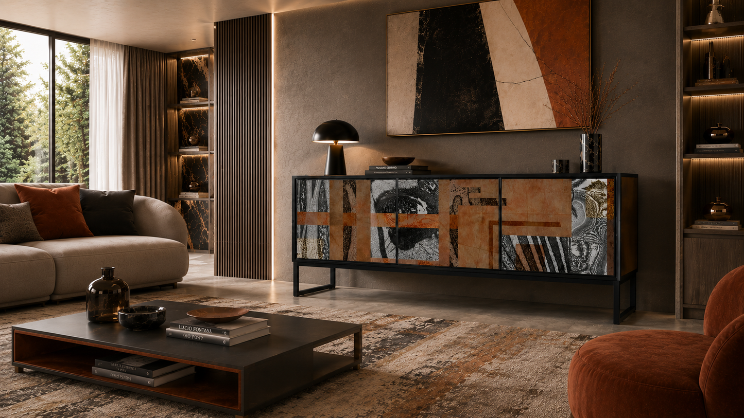 Low Sideboard 3 Doors