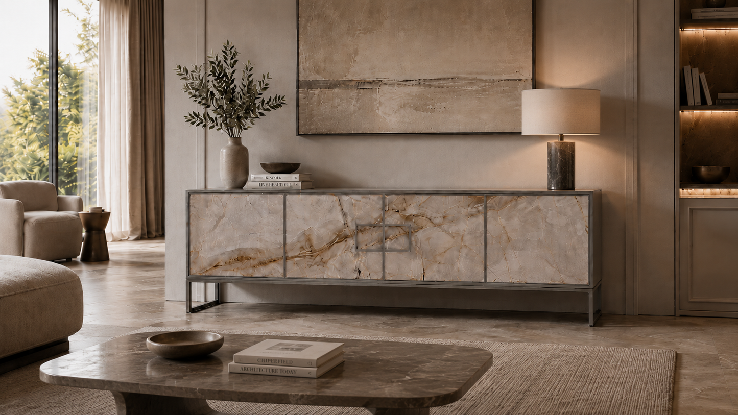 Low Sideboard 4 Doors