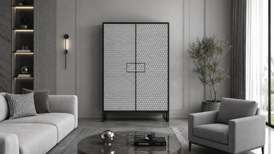 Charm® Bauhaus Gray sideboard