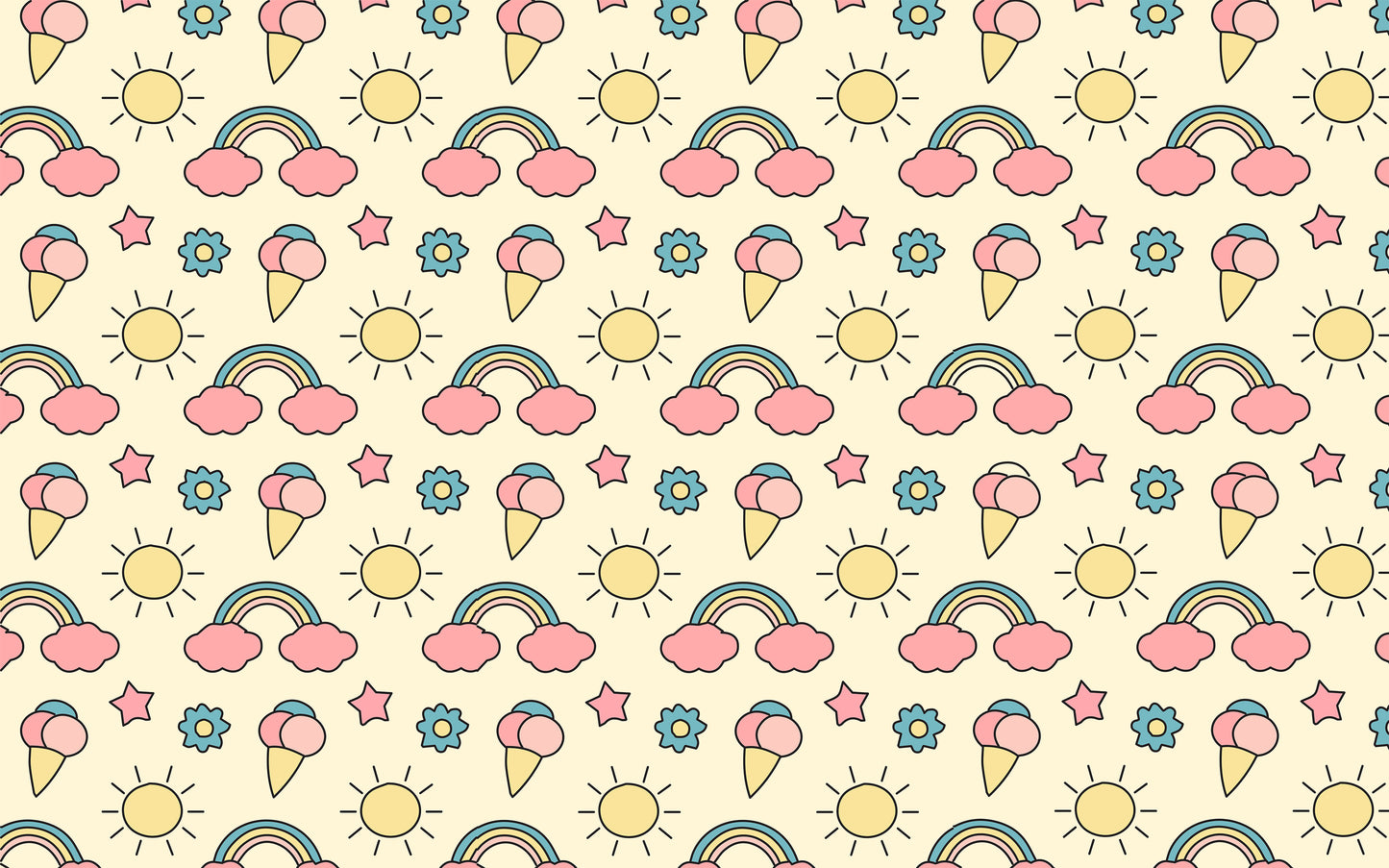 Pink clouds