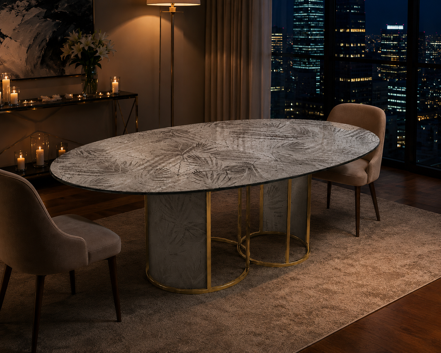 King KI.OV.04 table