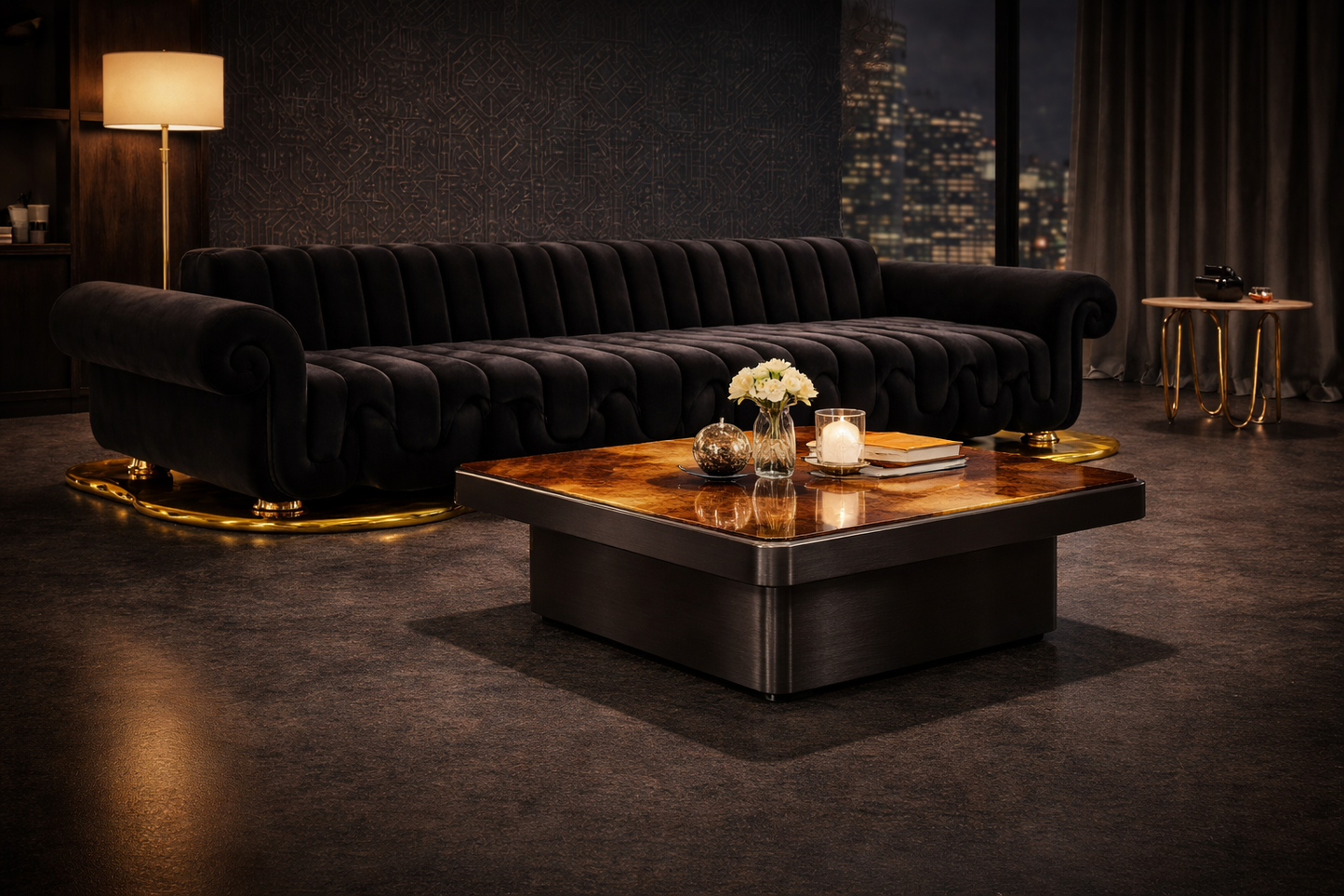 Coffee Table Zahir Square Ipnotic 2