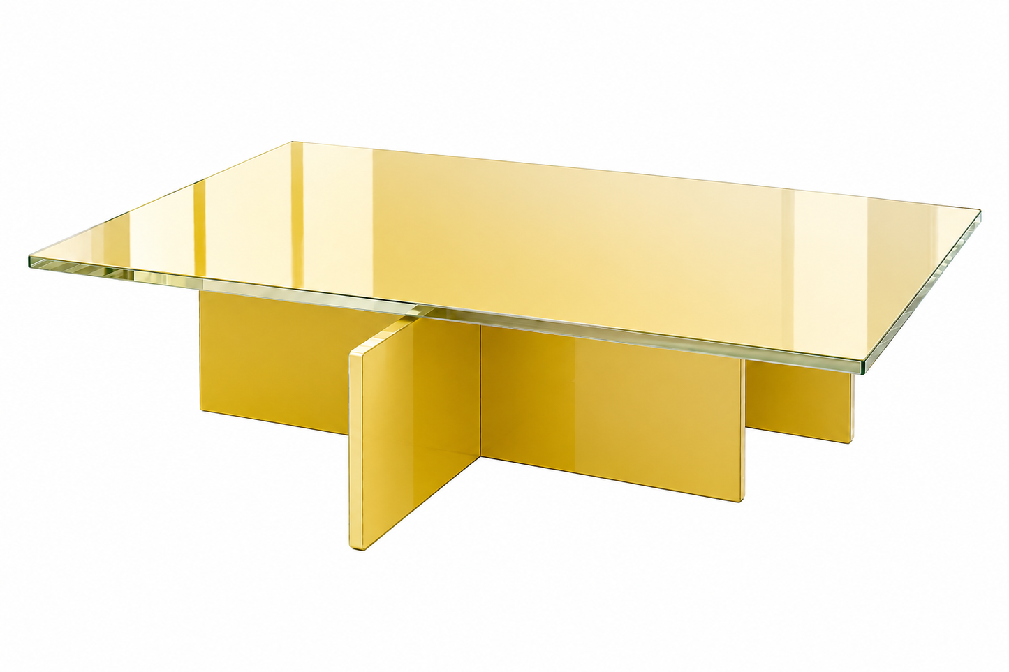 Coffee Table Incastri Yellow