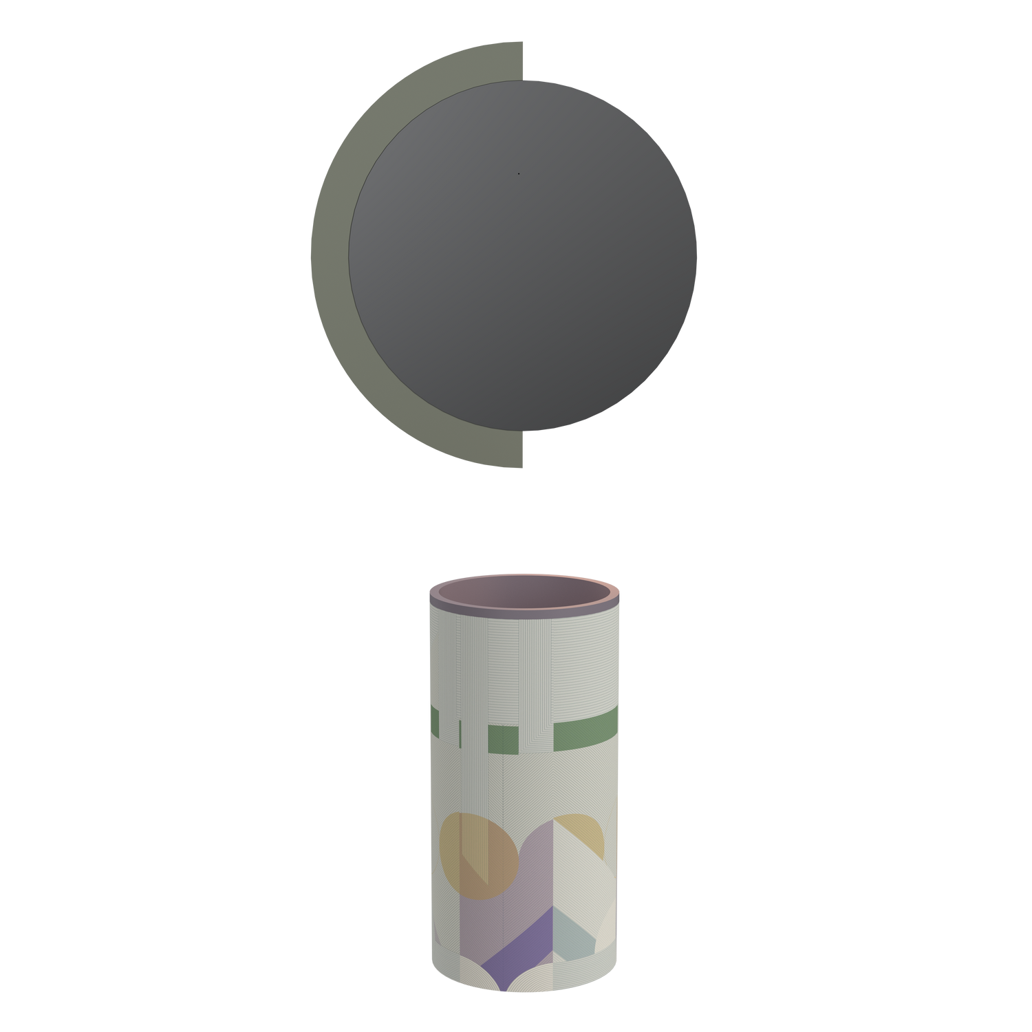 Lavabo free-standing in Microlamina