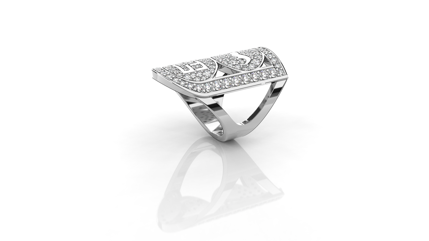 Fool&Cool Ring Total White