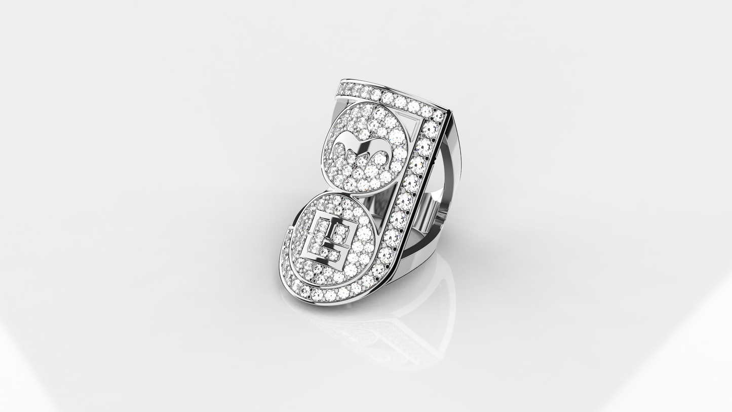 Fool&Cool Ring Total White