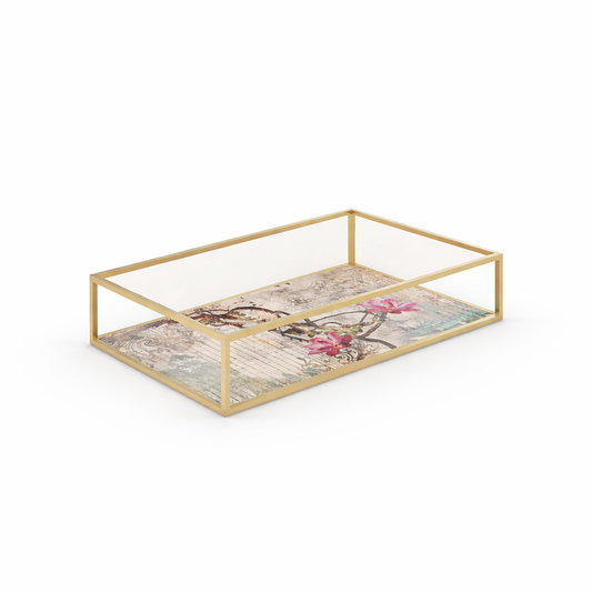 Coffee table WIRE GLASS 5