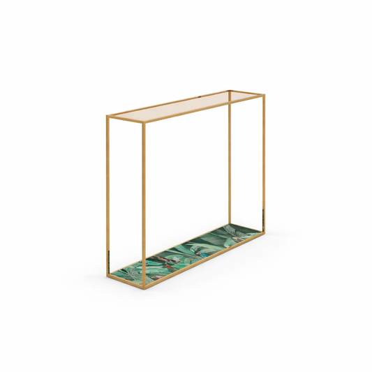 Coffee table WIRE CONSOLLE GLASS
