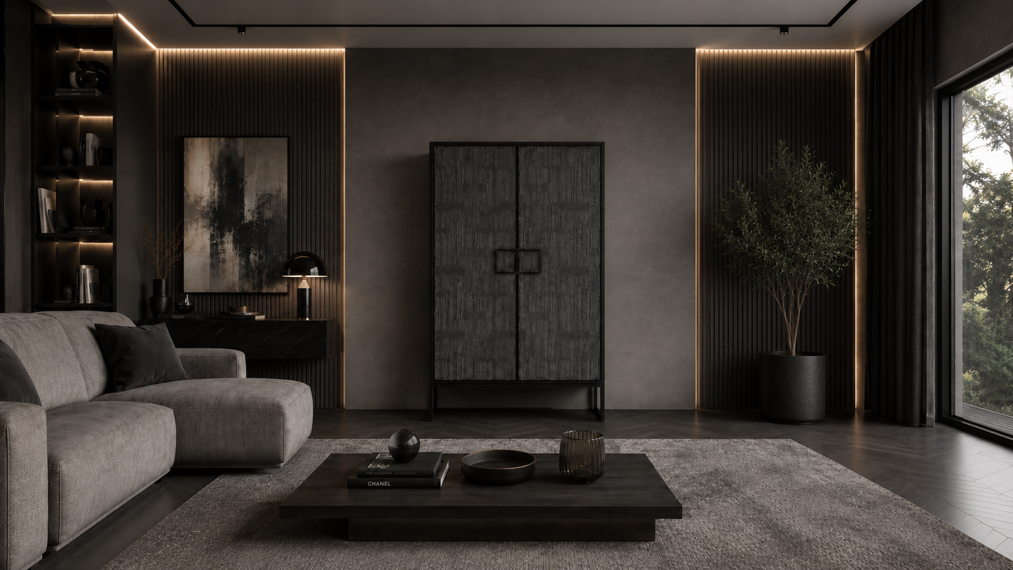 Charm® Bauhaus Gray sideboard