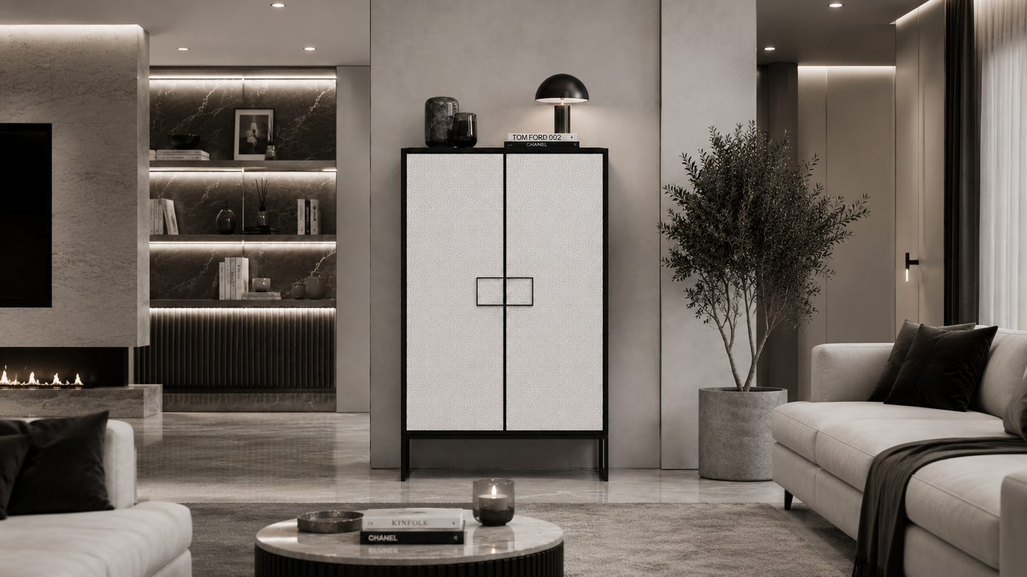 Charm® Bauhaus Gray sideboard