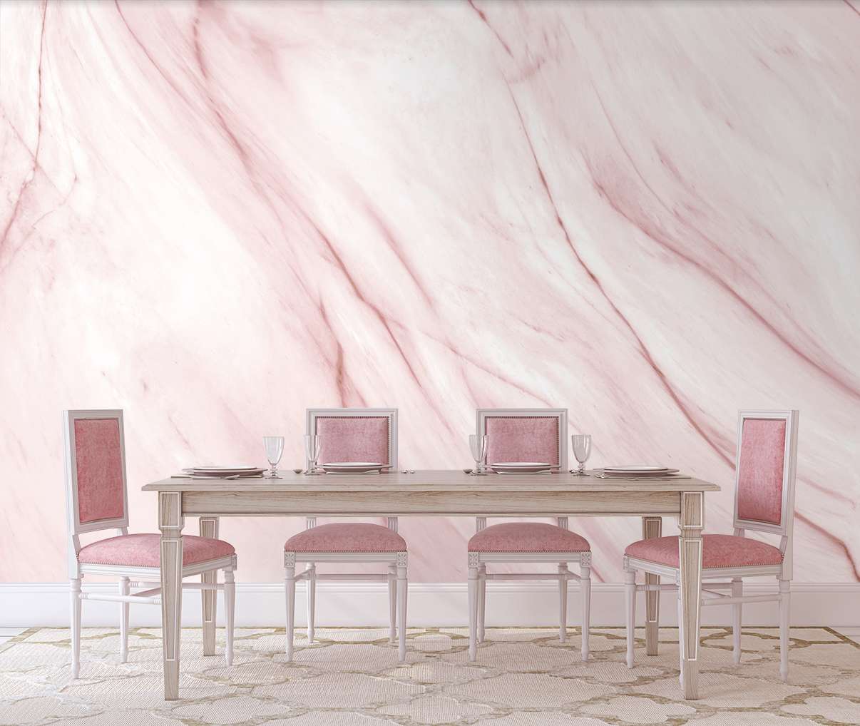 Pink marmor