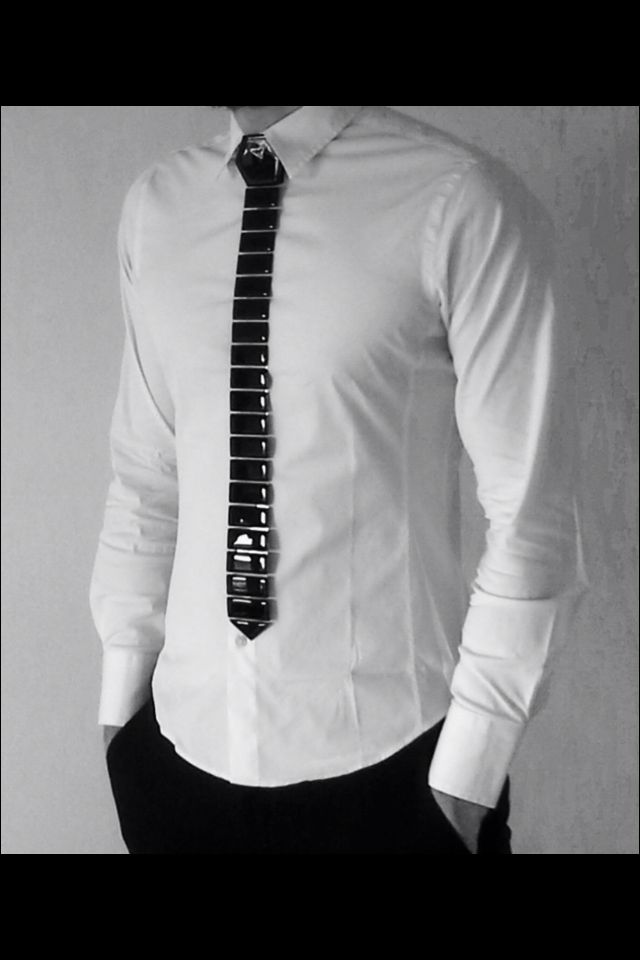 Resin Tie Black