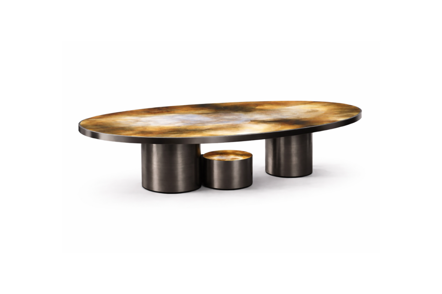 Tavolo Zahir Oval XL Ipnotic var 2