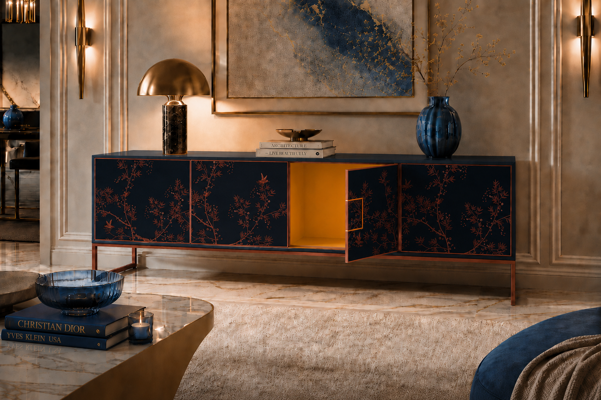 Low Sideboard 4 Doors 