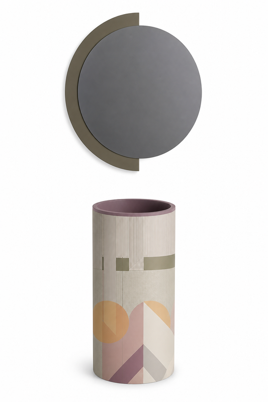 Lavabo free-standing Cilindro  in Microlamina