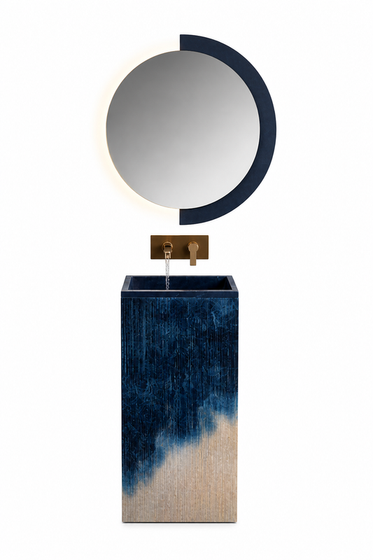 Lavabo free-standing Parallelepipedo Ghost