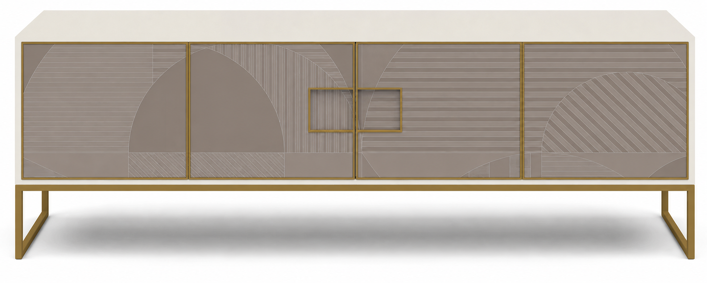 Low Sideboard 4 Doors 