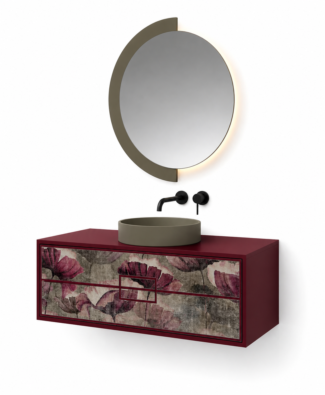 Mobile Bagno Charm 120cm Allinsù var3