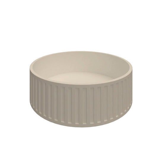 Lavabo d'appoggio Rigato ral 1013