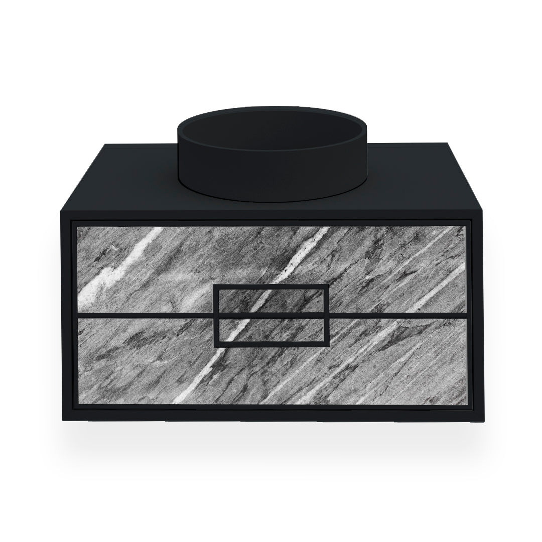 Mobile Bagno Charm 80cm Rocky Grey var2
