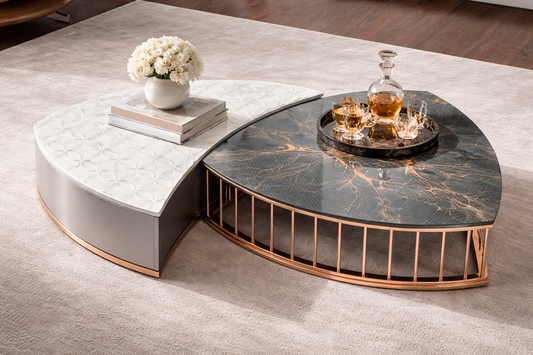 Coffee Table Slice Marble