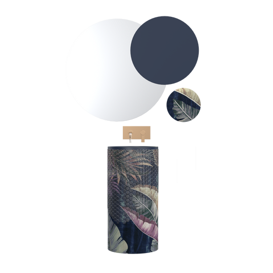 Lavabo free-standing in Microtiles Nabel