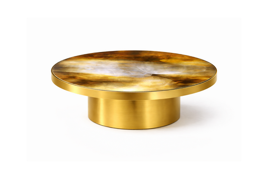 Coffee Table Zahir Ipnotic var 2 Brass